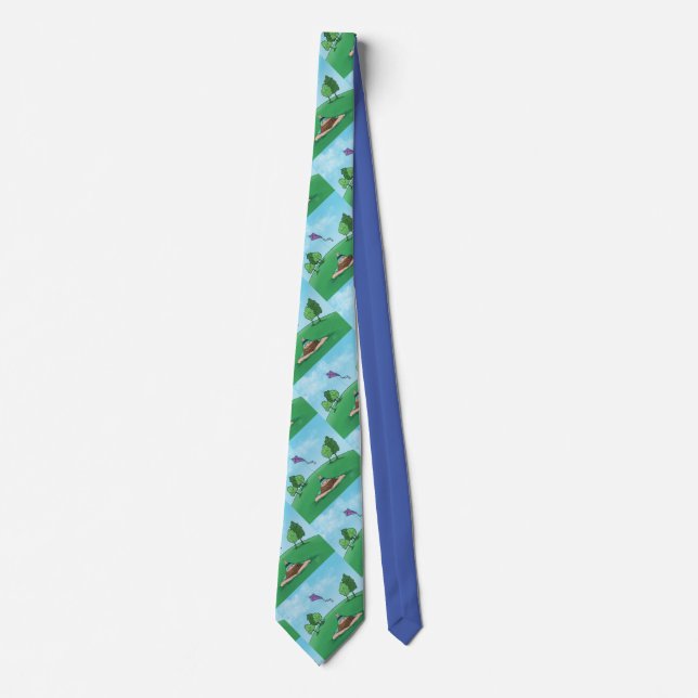 Kite Flies Neck Tie Slips (Framsida)