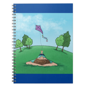 Kite Flies Notebook Anteckningsbok