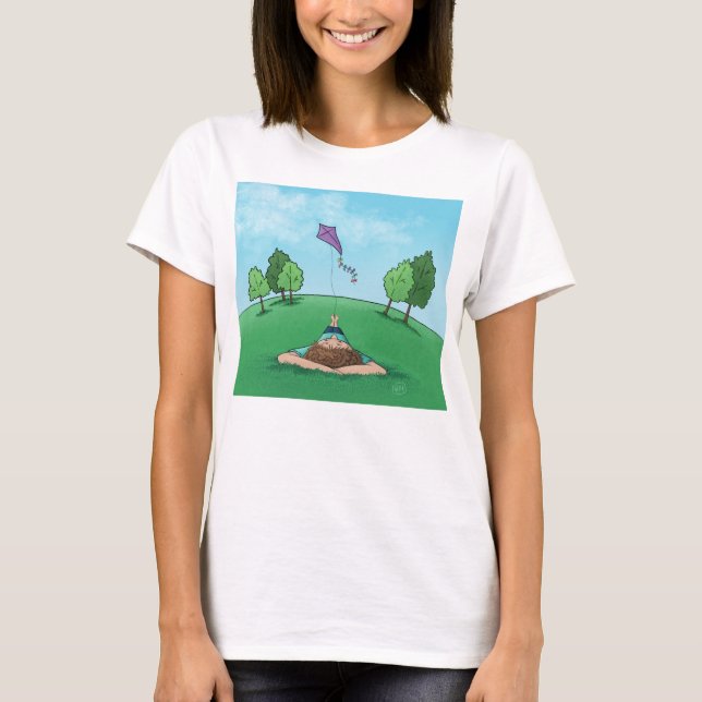 Kite Flies T-Shirt (Framsida)