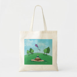 Kite Flies Tote Bag Tygkasse