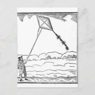 Kite Flies Vykort