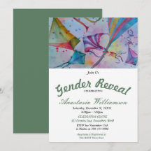 KITE FLYING BABY GENDER REVEY PARTY INBJUDANDE