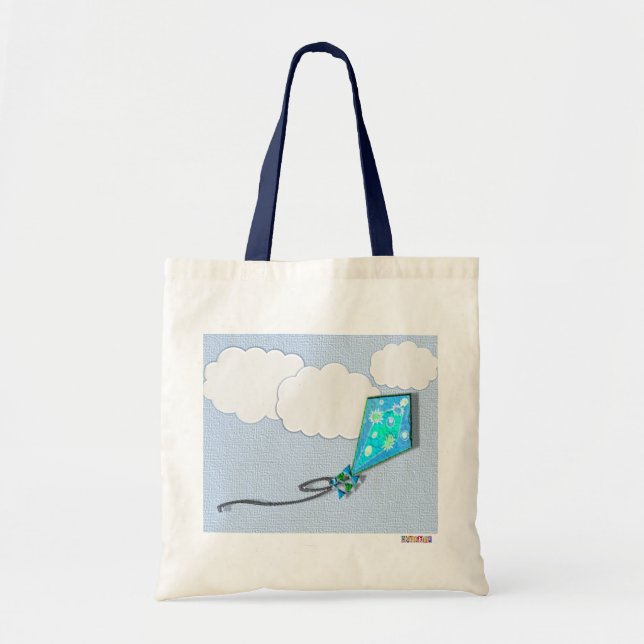 Kite i flygbag tygkasse (Framsidan)