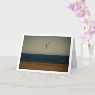 Kite Porträtt, Playa de la Malvarrosa de Valencia Kort
