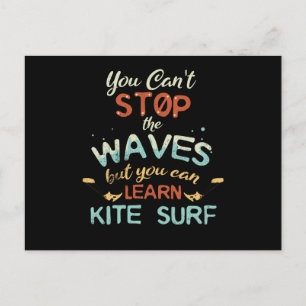 Kite Surfa Kitesurfing Stop Vinkarare Surfa Windsu Vykort