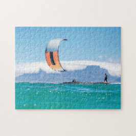 Kite Surfing Kitesurfing Sea Vatten sport, sommar Pussel