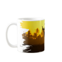 Kite Surfing vid Sunset Silhouette