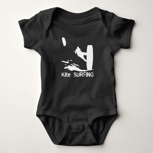 Kite Surfing Water Sports Surfing Steering Kites T Shirt (Framsida)