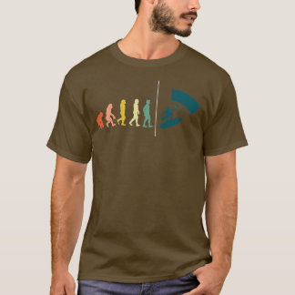 Kiteboarder Evolution Vatten sport Gift Kiteboardi T Shirt