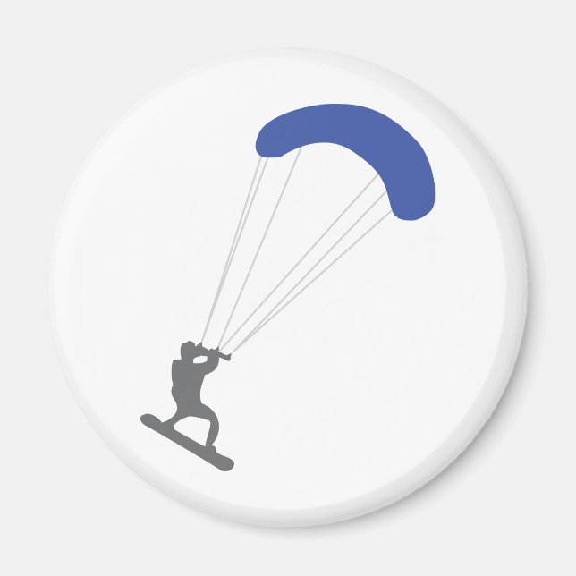 Kiteboarder Magnet (Framsidan)