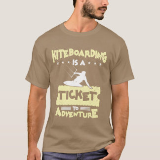 Kiteboarding Adventure Water Sport Enthusiast boy T Shirt