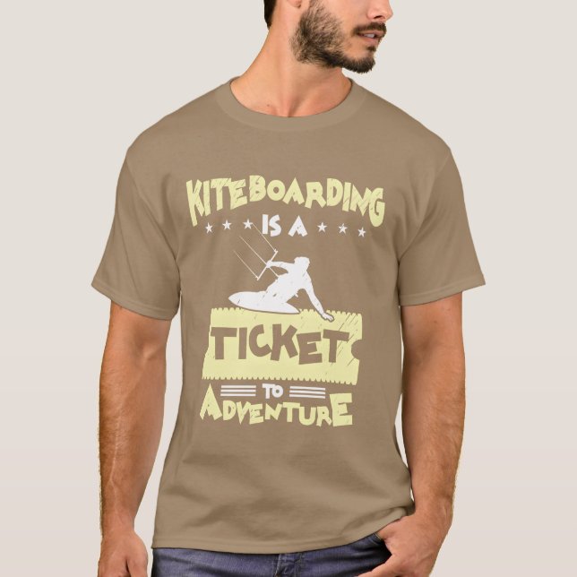 Kiteboarding Adventure Water Sport Enthusiast boy T Shirt (Framsida)