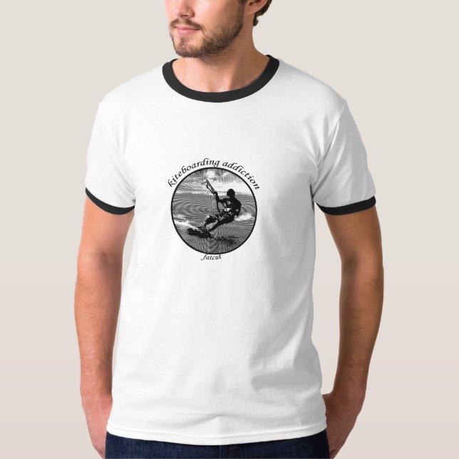 kiteboarding creactions #21 t-shirt (Framsida)