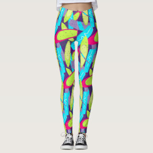 Kiteboarding Girl Roligt med flera Färgader Kite-S Leggings