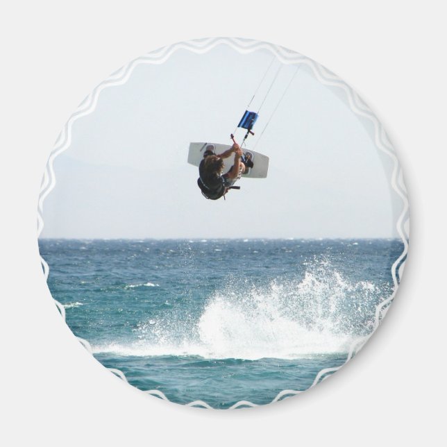 Kiteboarding Jump Magnet (Framsidan)