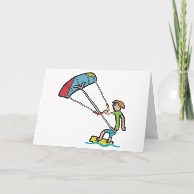 Kiteboarding Kort (Framsida)
