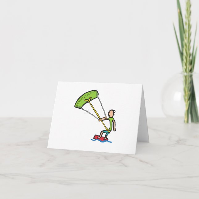 Kiteboarding Kort (Framsida)