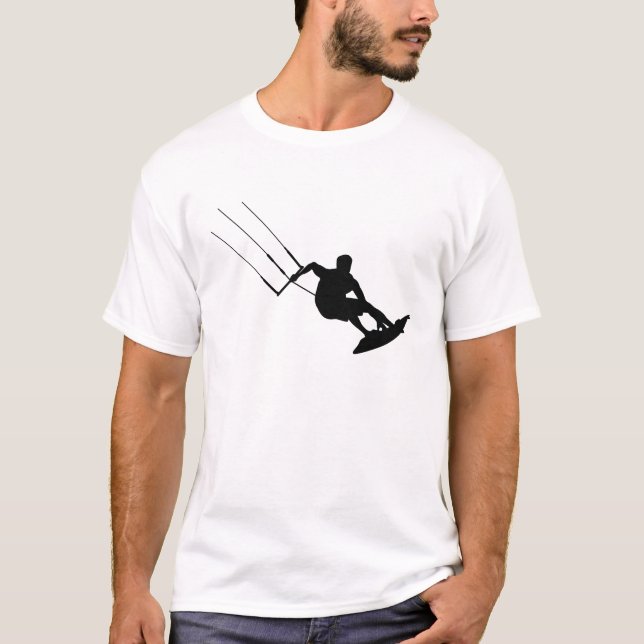 Kiteboarding N002_tshirt_B Tee Shirt (Framsida)