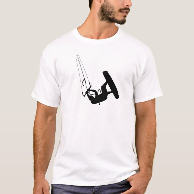 Kiteboarding N012_tshirt_B T-shirt (Framsida)