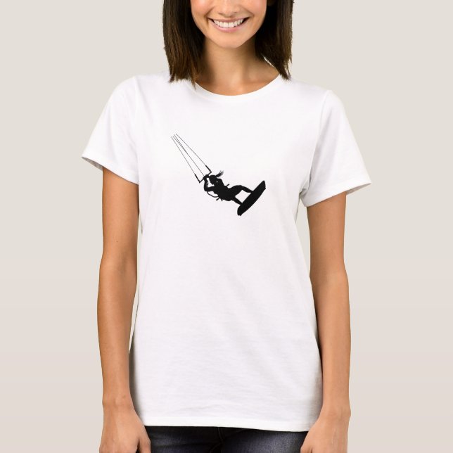 Kiteboarding N013_tshirt_B T-shirt (Framsida)