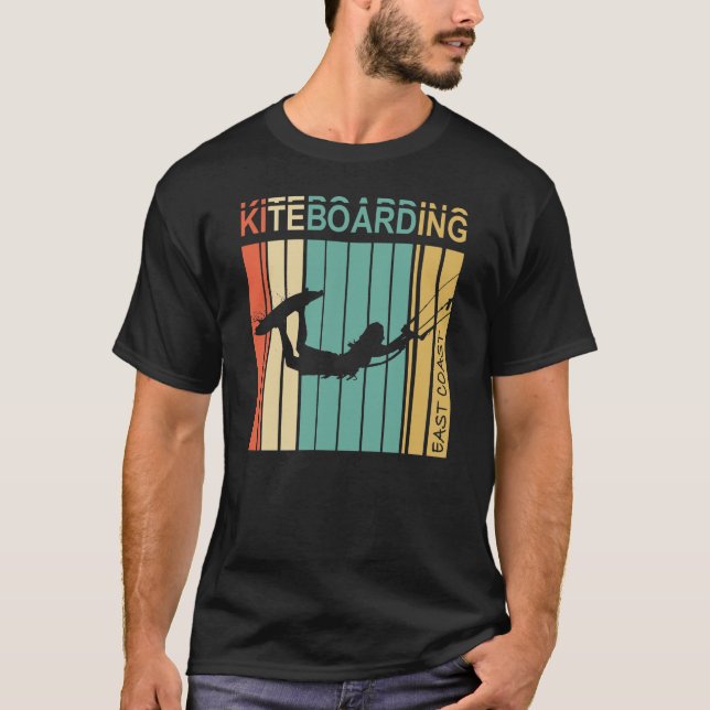 Kiteboarding Öster Kusten T Shirt (Framsida)