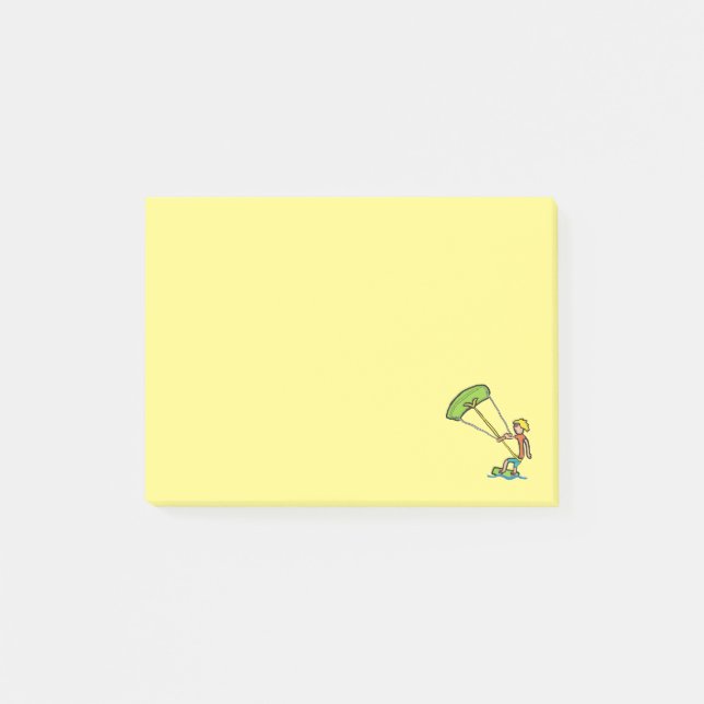 Kiteboarding Post-it Block (Framsida)