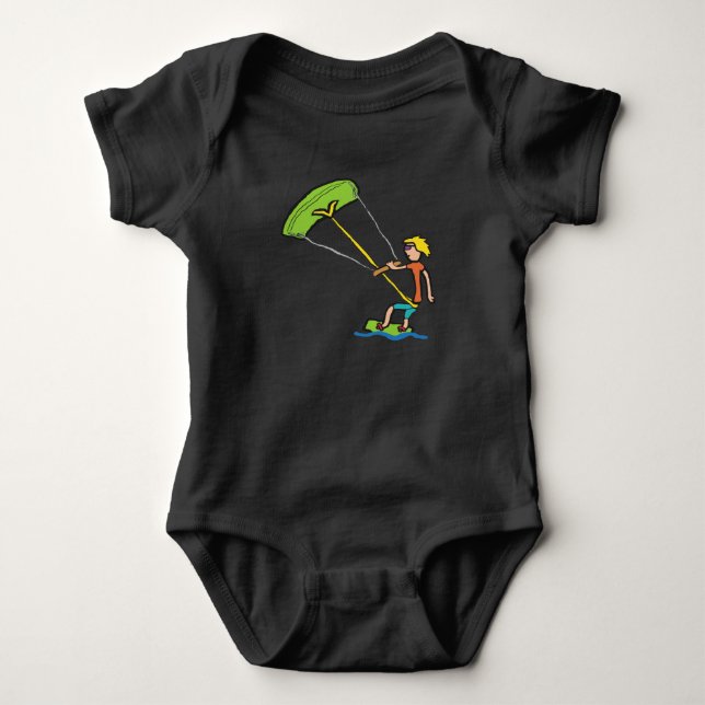 Kiteboarding T Shirt (Framsida)
