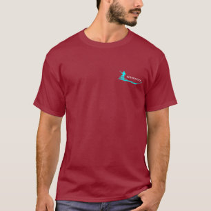 Kiteboarding t-skjorta t-shirt