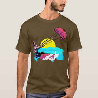 Kiter Kiteboarding Kitesurfing T Shirt