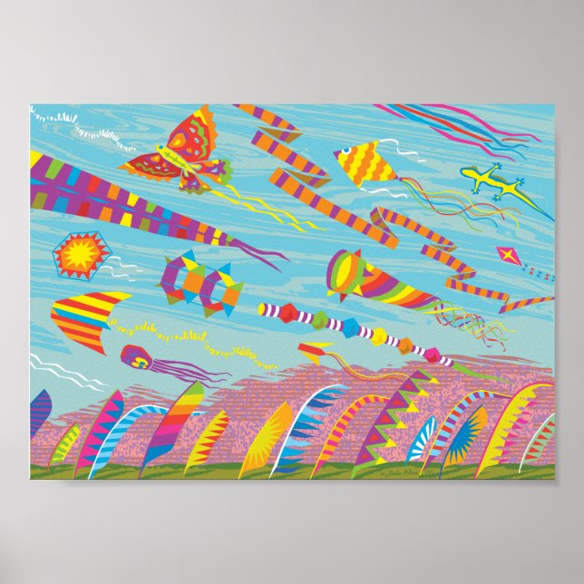 Kites & Banners Poster (Framsidan)