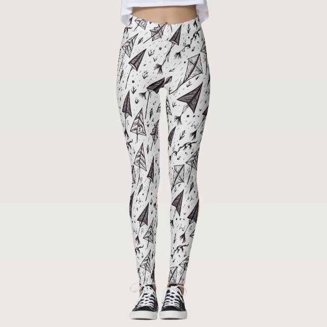 Kites och pilar leggings (Framsida)