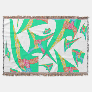 Kites of Connection Throw Blanket Filt