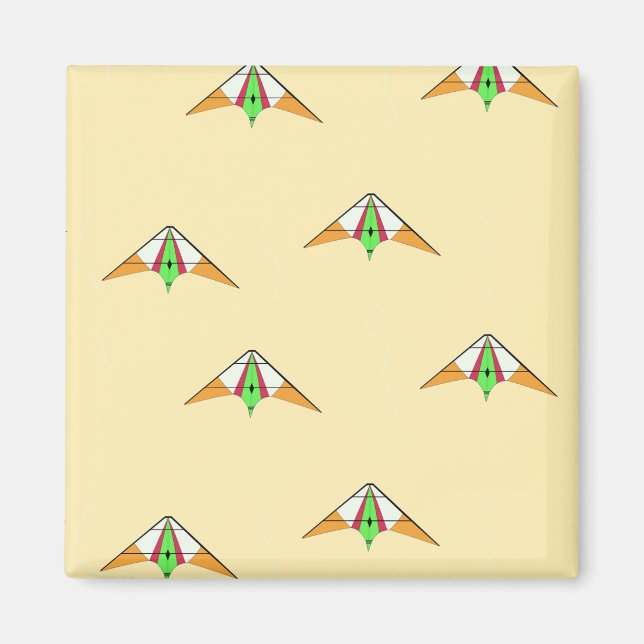 Kites på blekens orange magnet (Framsidan)