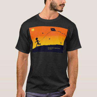 Kites stiga upp mot vinden t shirt