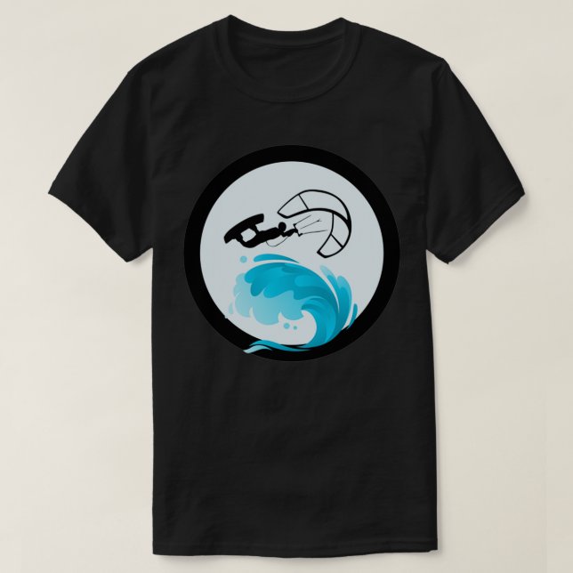Kitespefing T Shirt (Design framsida)