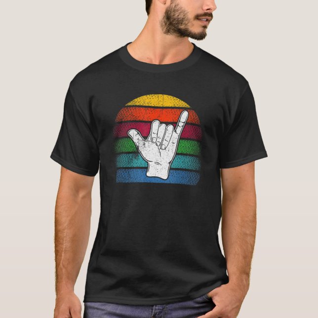 Kitesurf Clothing For Men Kitesurf Hang Loose T Shirt (Framsida)
