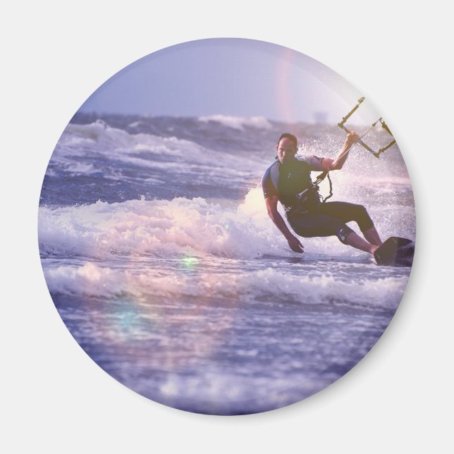 Kitesurfer Magnet (Framsidan)
