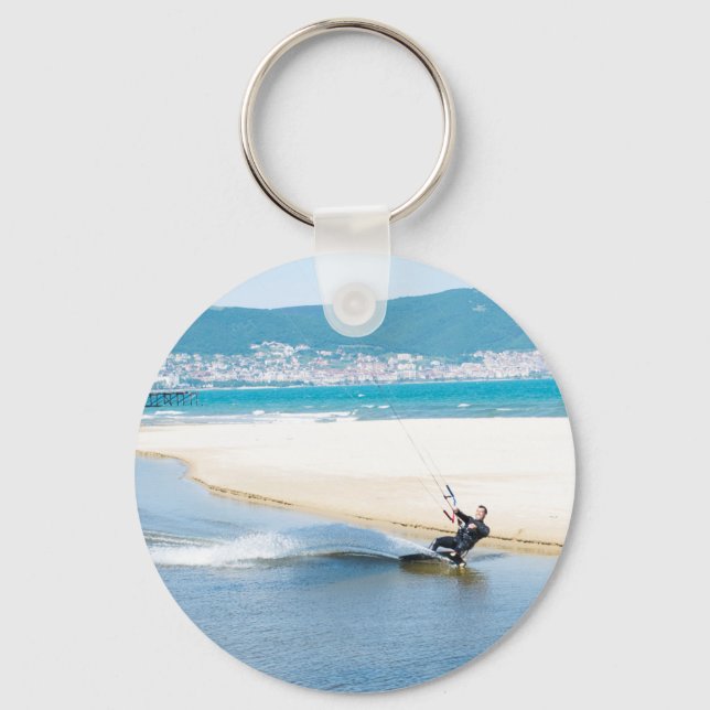 Kitesurfer Nyckelring (Framsida)