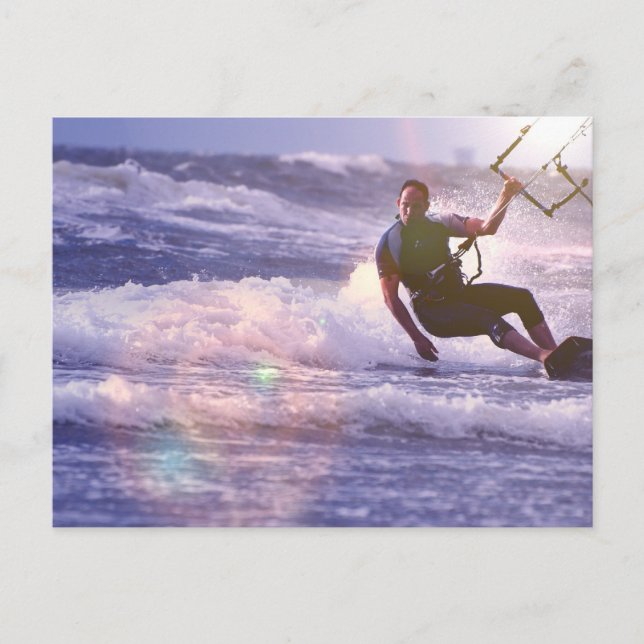 Kitesurfer Postcard Vykort (Framsida)