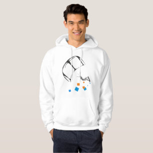 Kitesurfing bemannar designen #1 sweatshirt