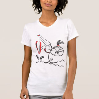 Kitesurfing docka t-shirt