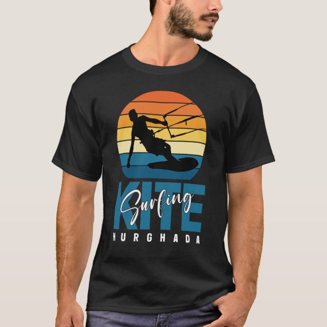 Kitesurfing Hurghada T-Shirt (Framsida)