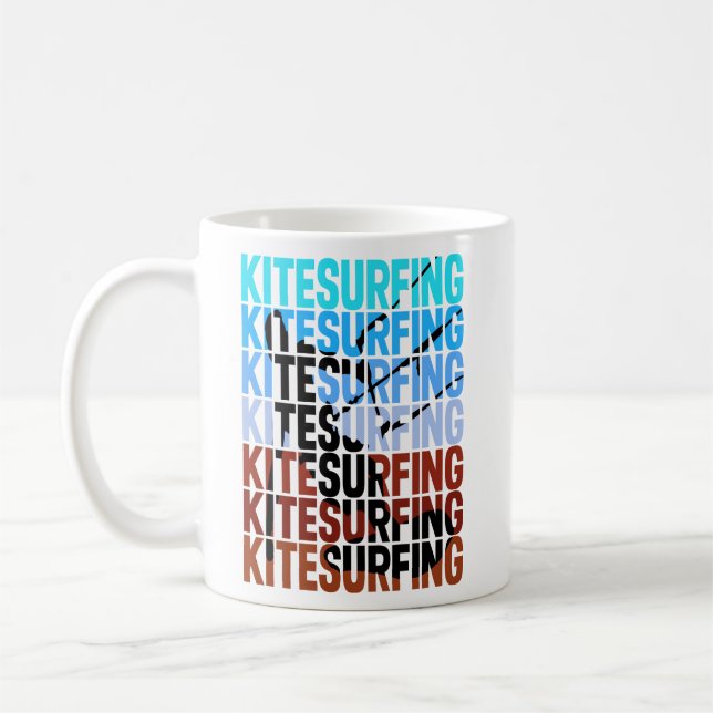 Kitesurfing Kaffemugg (Vänster)
