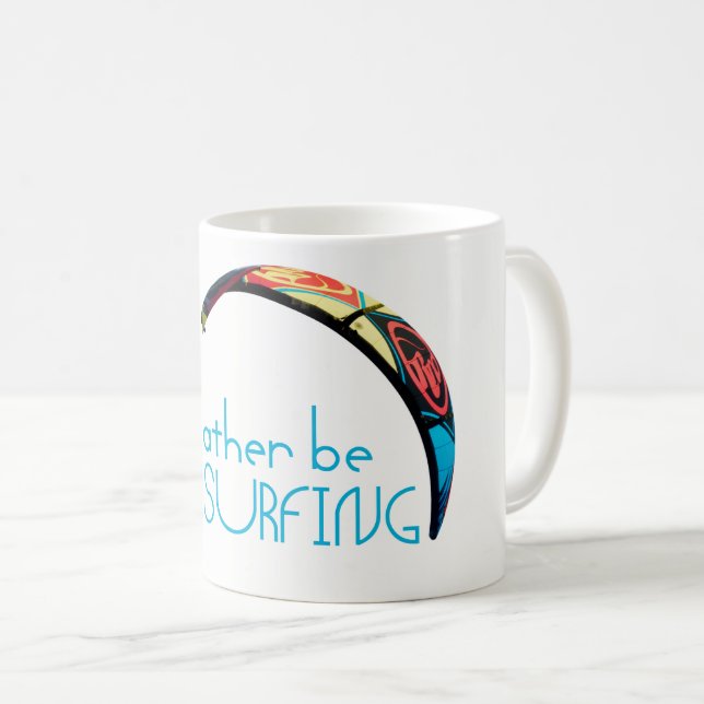 Kitesurfing Kaffemugg (Framsida höger)