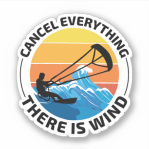 Kitesurfing Kiteboarding Kite ridsport Vind sport Klistermärken
