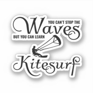 Kitesurfing Kiteboarding Kite ridsport Vind sport Klistermärken