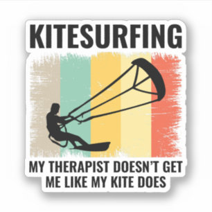 Kitesurfing Kiteboarding Kite ridsport Vind sport Klistermärken