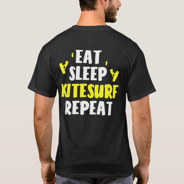 Kitesurfing Kläder Kit Tillbehör Kul T Shirt (Baksida)