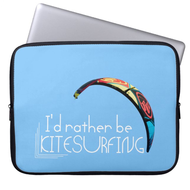 Kitesurfing Laptop Sleeve (Framsidan)