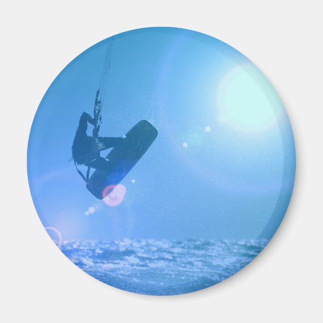 Kitesurfing Luft Magnet (Framsidan)